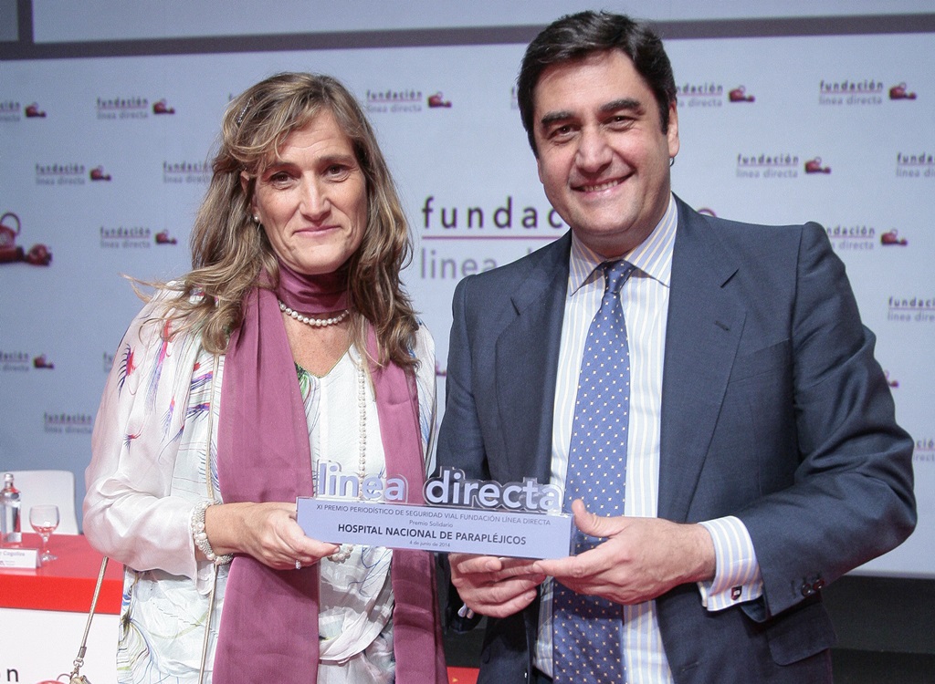 2014060510 Echániz Hospital Nacional de Parapléjicos recibe el premio Solidario Línea Directa