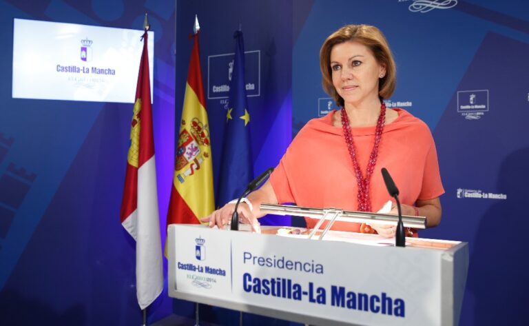 Cospedal califica los datos de la EPA en Castilla-La Mancha como “esperanzadores y buenos”