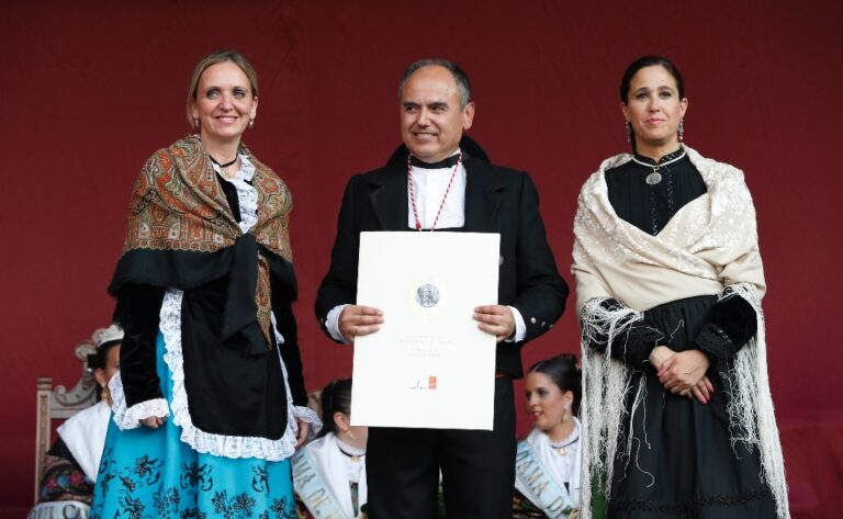 Casero participó en los actos de la Pandorga