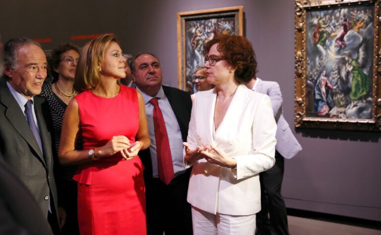 Cospedal anima a visitar la exposición ‘El Greco, Arte y Oficio’, una muestra  clave para terminar de conocer al pintor