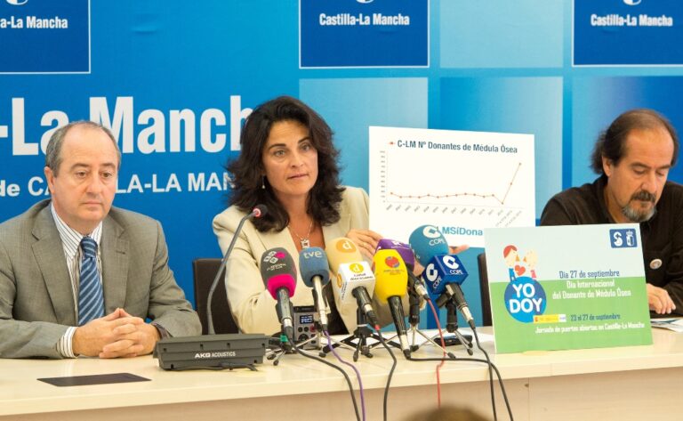 Castilla-La Mancha duplica el número de nuevos donantes de médula ósea
