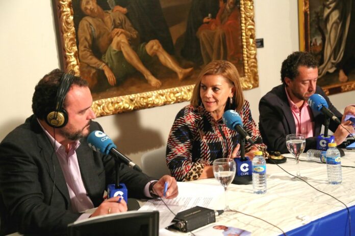 2014112022 Presidenta Cospedal entrevistada en COPE