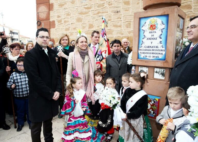 Casero participa en el Día Grande del Carnaval y Fiesta de Ánimas de Villafranca de los Caballeros