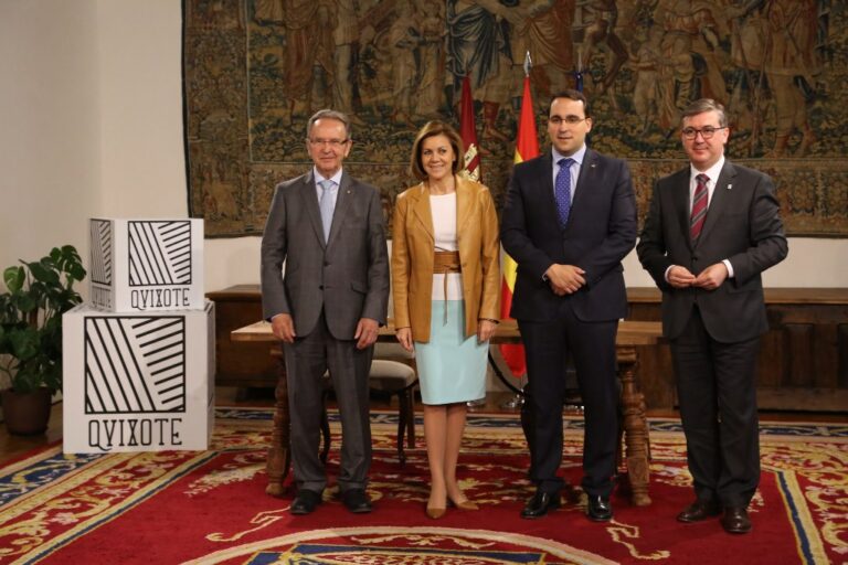 Cospedal destaca que el año Quijote es un proyecto de toda la sociedad para atraer riqueza