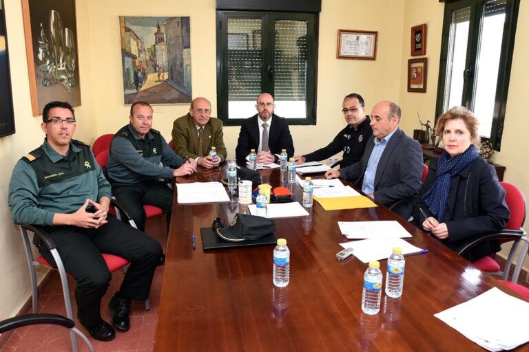 Fernando Rodrigo preside la Junta de Seguridad Local de Argamasilla de Alba