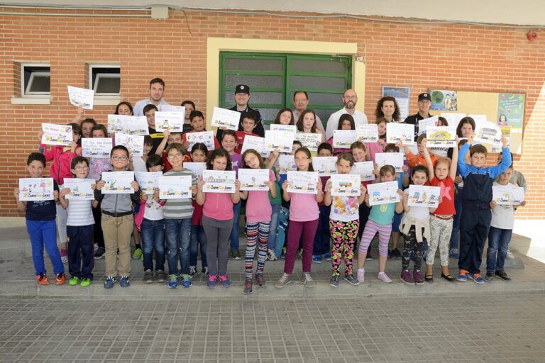 Decenas de escolares participan en la semana mundial de la seguridad vial de las Naciones Unidas