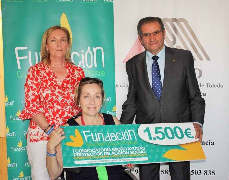 La Asociación de Esclerosis Múltiple de Toledo, premiada por la Fundación Caja Rural Castilla-La Mancha