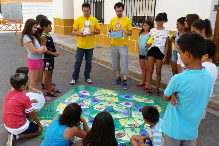 Reciclando en la Escuela de Verano de Argamasilla de Alba