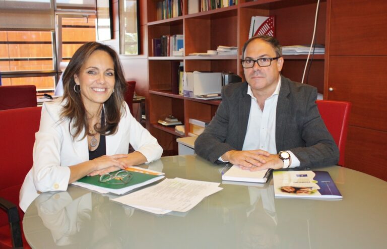 López-Casero transmite a la JCCM las líneas de actuación de la Fundación en materia de discapacidad