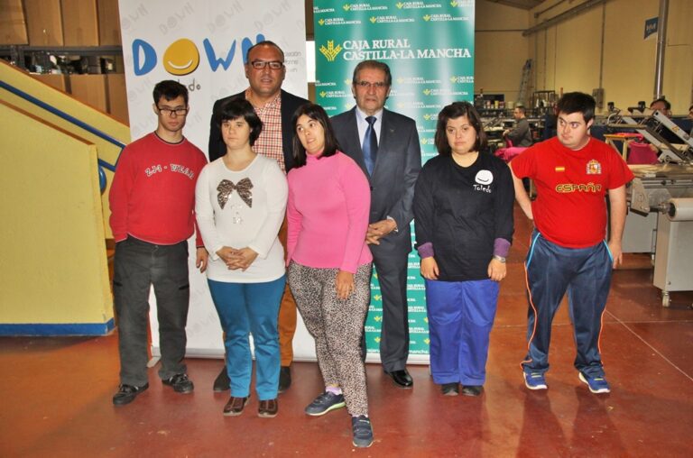 La Fundación Caja Rural Castilla-La Mancha reconoce la “importante y eficiente labor” de Down Toledo