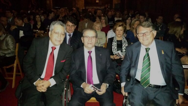 Gómez Mora acompaña a Aspaym en sus X Premios
