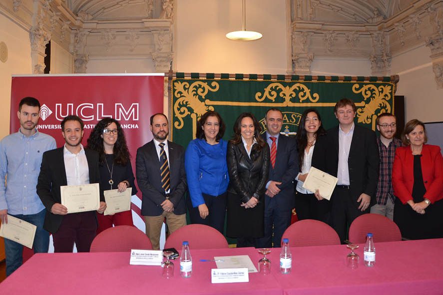Fundación Caja Rural C-LM y UCLM entregan los premios de la I convocatoria de Trabajos Fin de Grado
