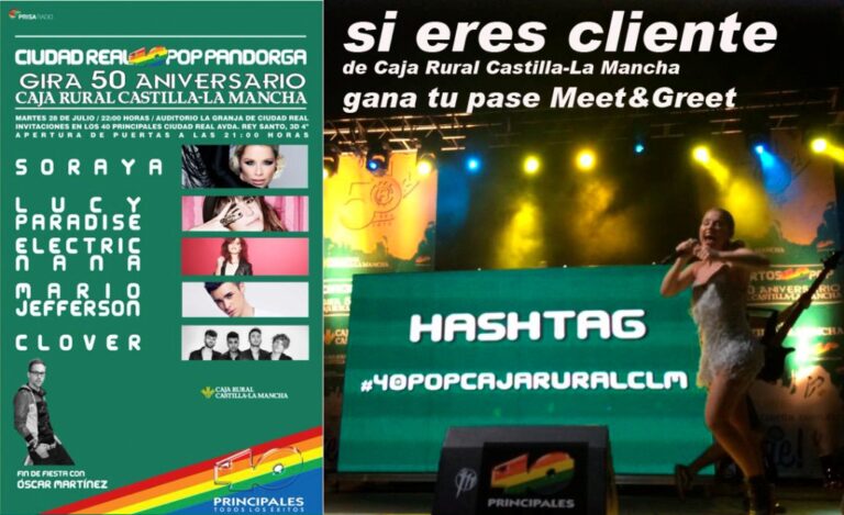 La ‘Gira 50 Aniversario’ de Caja Rural CLM llega a Ciudad Real para celebrar la Pandorga