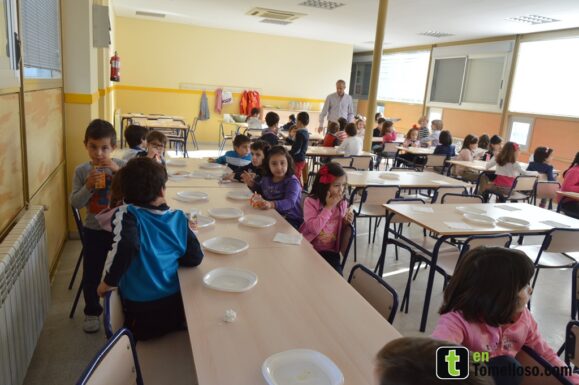 Enseñando alimentación saludable en el colegio Félix Grande de Tomelloso