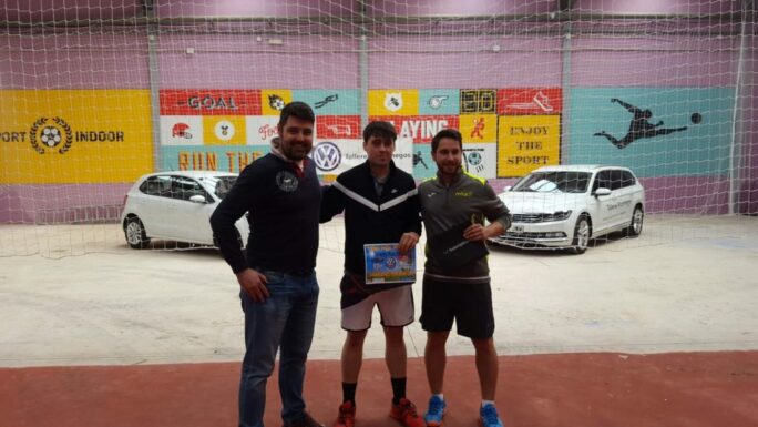 Patricio Marquina y Sergio Valerio, ganadores del Torneo de Primavera de Pádel “Talleres Manchegos”