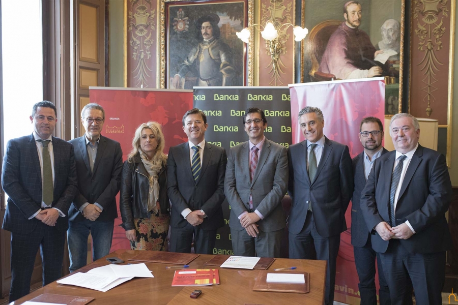 Bankia renueva su compromiso con Fenavin 2017
