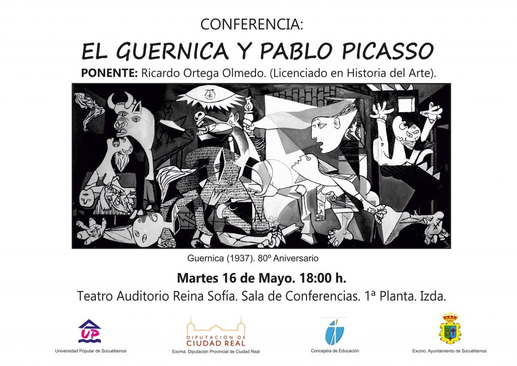 Ricardo Ortega habla de Picasso y el Guernica este martes en Socuéllamos