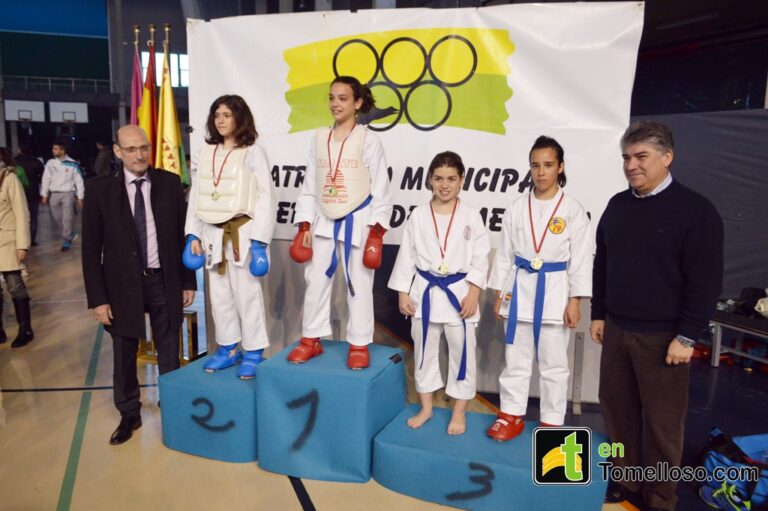 Seiscientos karatecas disputan en Tomelloso el Campeonato de Castilla-La Mancha en edad escolar