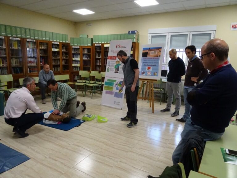 Cerca de 18.000 escolares han aprendido a hacer prácticas de reanimación cardiopulmonar este curso