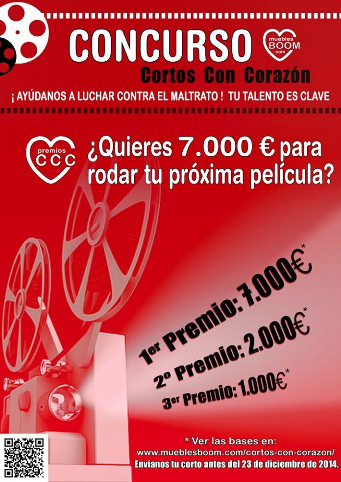 Cartel Cortos Con Corazón