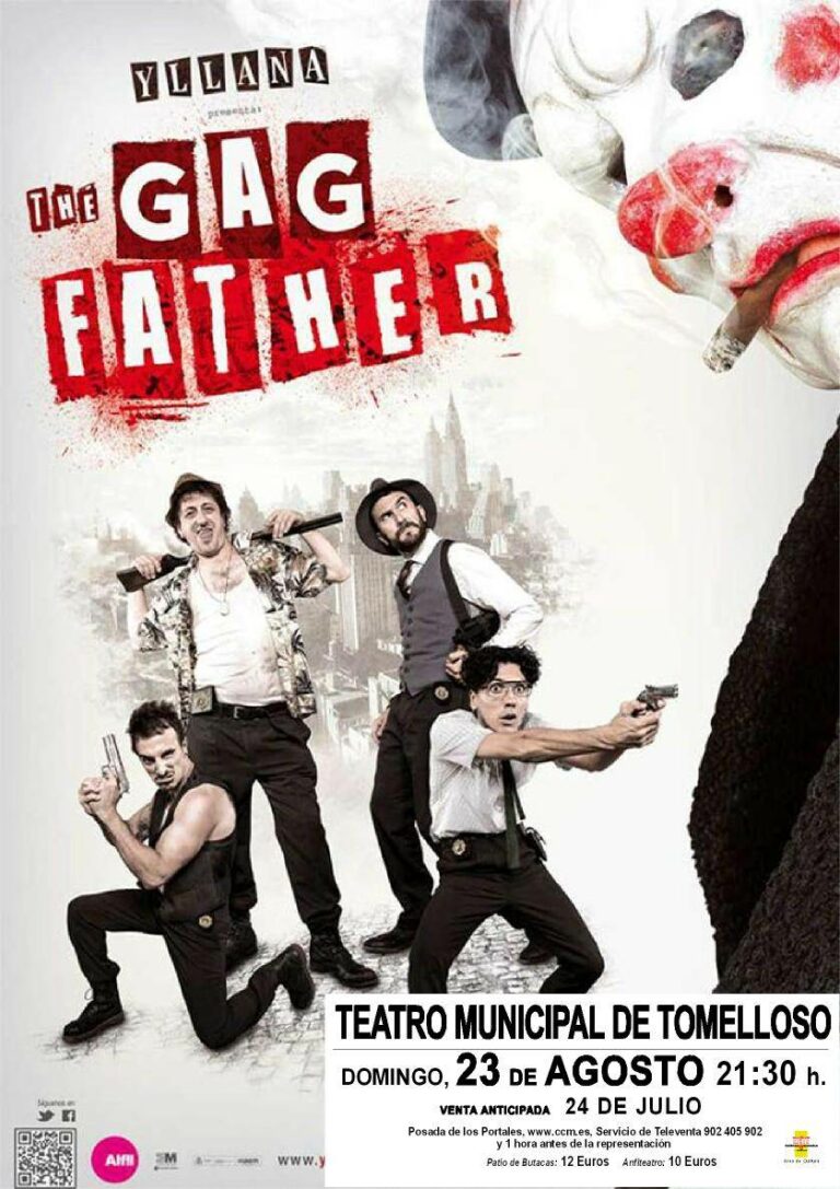 YLLANA presenta THE GAGFATHER en Tomelloso