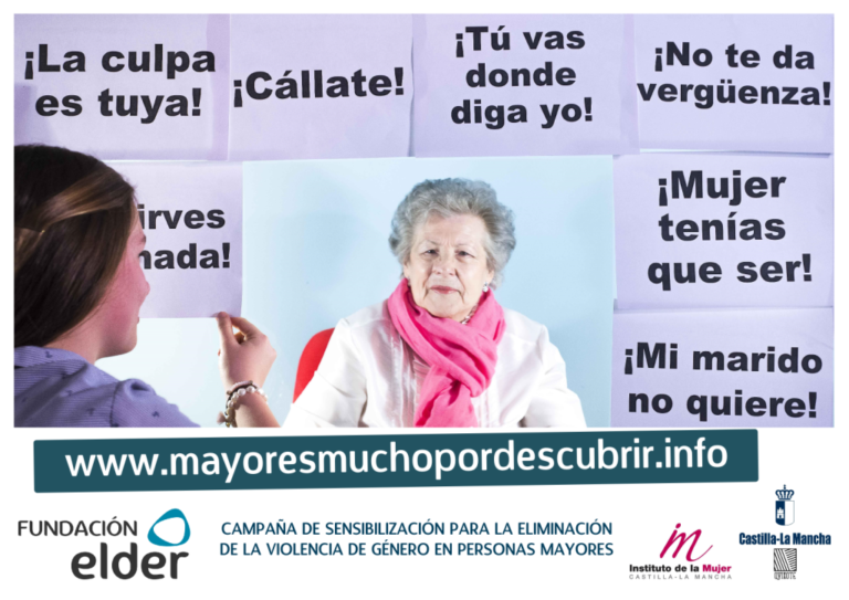 Fundación Elder lucha contra la violencia de género en las personas mayores
