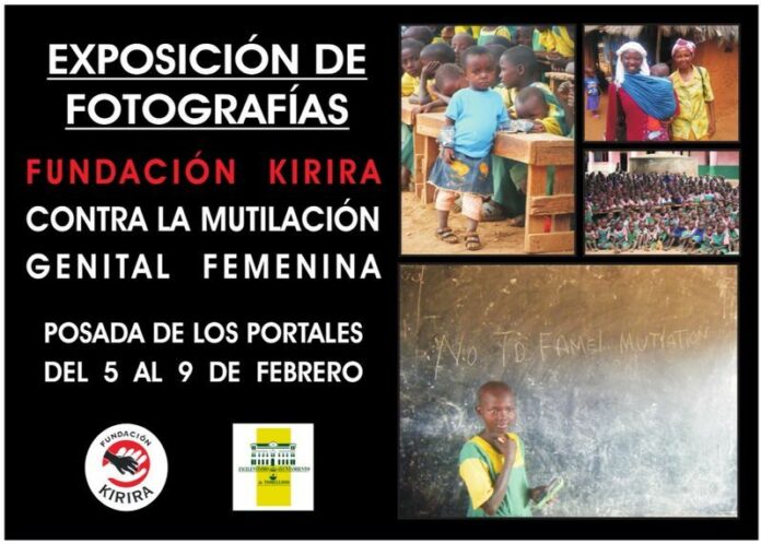 Cartel exposición los portales