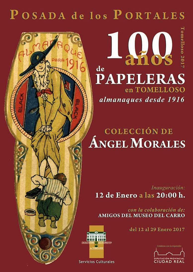 Ángel Morales lleva este jueves a la Posada “100 años de ‘papeleras’ en Tomelloso”