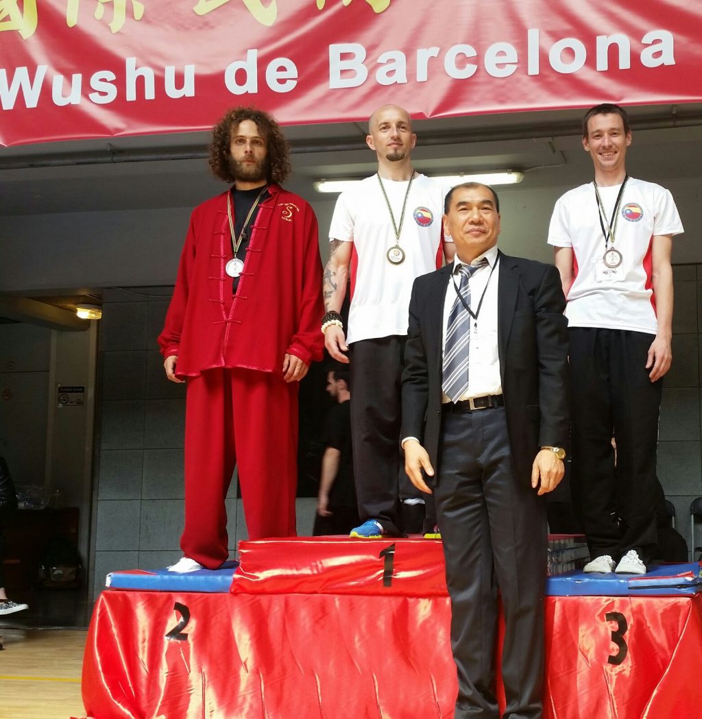 Claudiu Mihaila, Medalla de Oro en el Campeonato internacional de Wushu de Barcelona