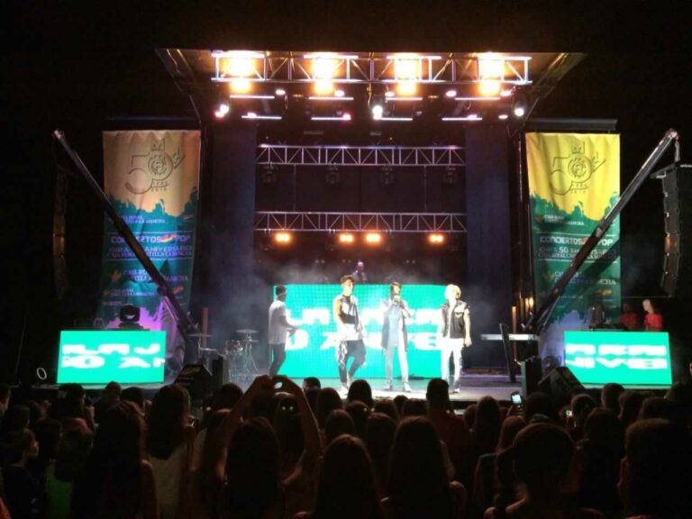 Espectacular concierto de Caja Rural CLM y 40 Principales en Guadalajara
