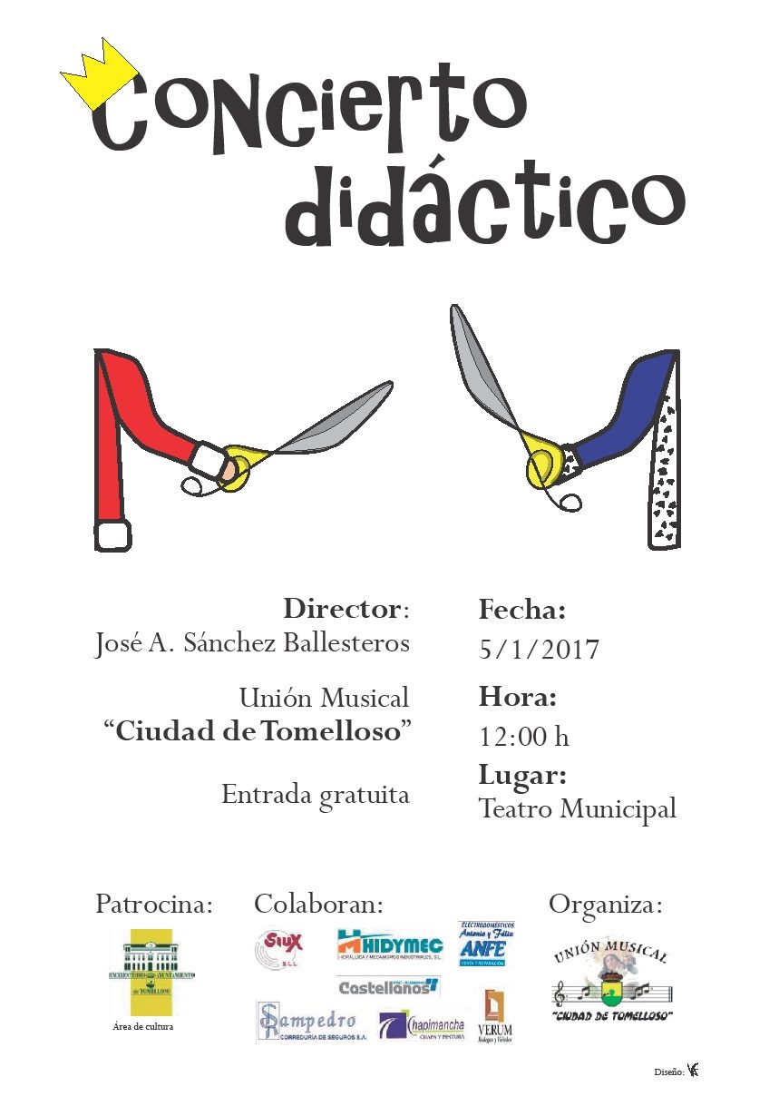 El 5 de enero llega al Teatro Municipal el concierto didáctico de la Unión Musical
