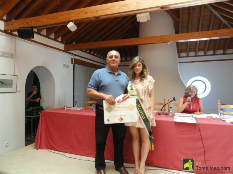 Jacinto Trillo Campeon del XLIV Concurso Regional de catadores de vino de Tomelloso