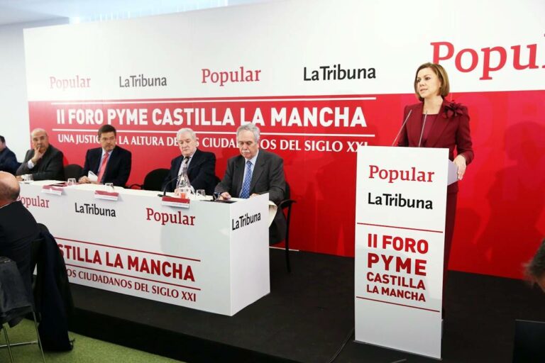 Cospedal aboga por “defender alto y claro el sistema que hemos construido entre todos”