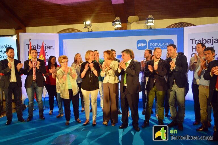Cospedal: “Juntos vamos a construir un Tomelloso fuerte y en vanguardia”