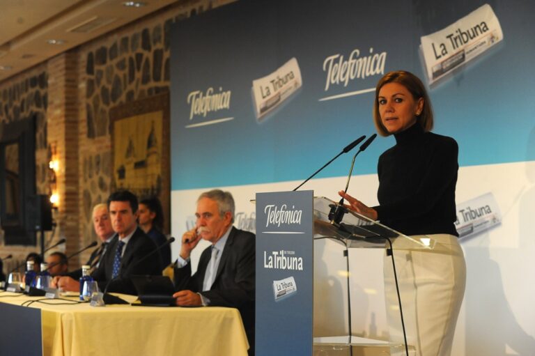 Cospedal: “El PP va a estar siempre a favor de los gobiernos que bajen los impuestos”