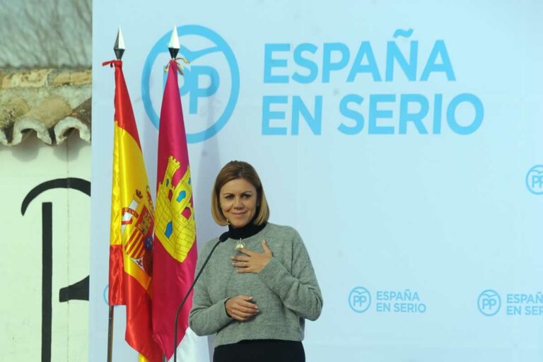 Cospedal: “El 20 de diciembre tiene que formar gobierno el partido más votado”
