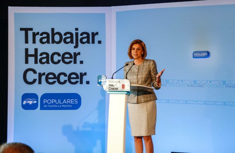 Cospedal continuará siendo presidenta del Grupo Popular en las Cortes de C-LM