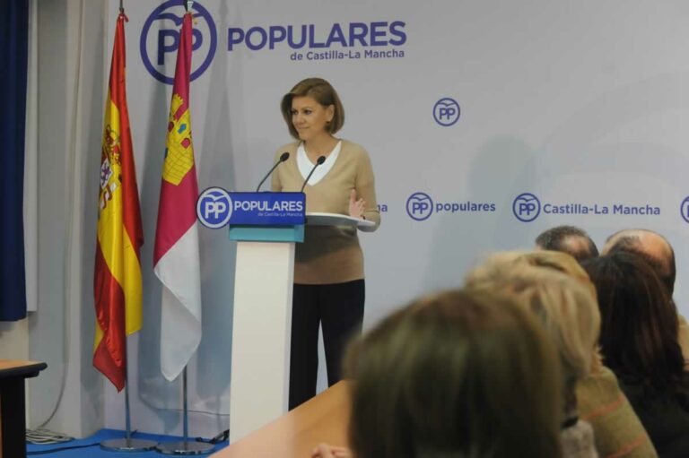 Cospedal: La inacción y la parálisis nunca son buenas para gobernar una región como Castilla-La Mancha