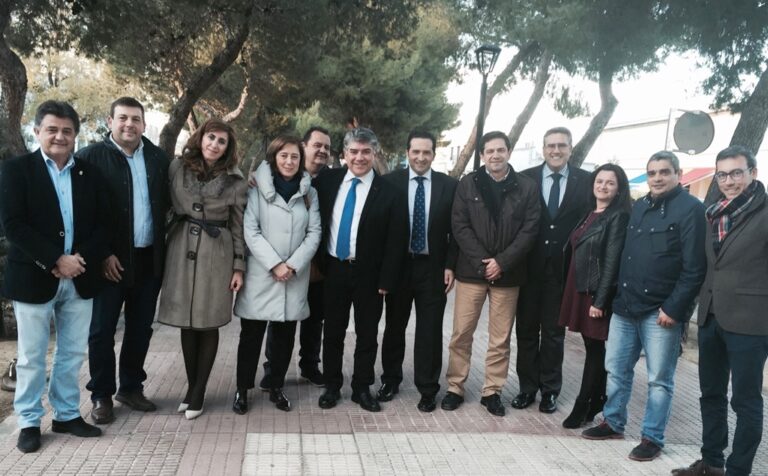 Carlos Cotillas se reune en Tomelloso con el Grupo Popular de la Diputación Provincial de Ciudad Real
