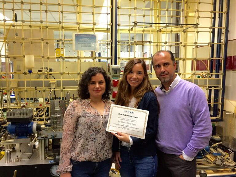 Una investigadora de la UCLM obtiene el premio a la mejor tesis doctoral en fluidos supercríticos