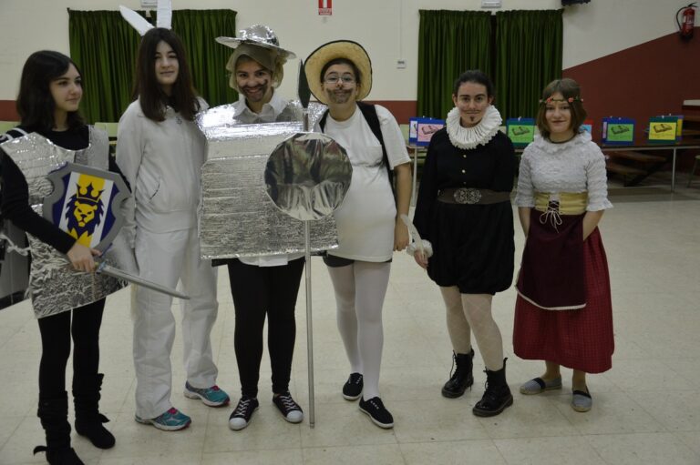 El IES Eladio Cabañero de Tomelloso celebró el Día del Libro con El Quijote como referente