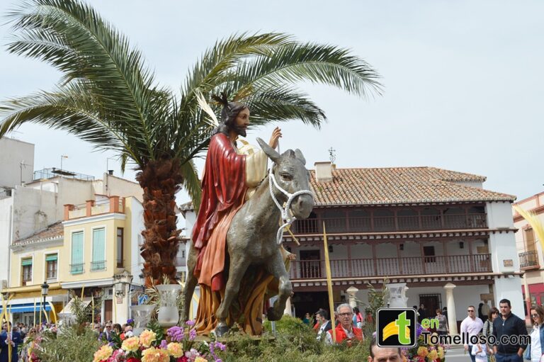 Con la del Domingo de Ramos, comienzan las procesiones de Semana Santa en Tomelloso