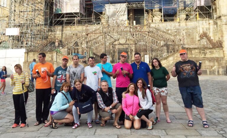 Los peregrinos del Camino de Santiago por la Inclusión organizado por FEAPS CLM y SEPAJU llegaron a su destino