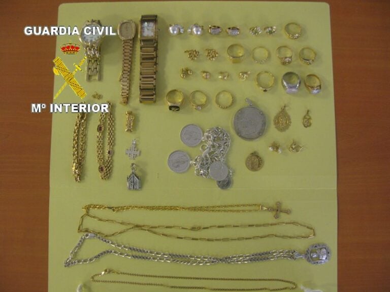 La Guardia Civil detiene a una persona por robar joyas en una vivienda de Tomelloso