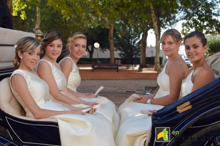Las Madrinas, orgullosas de haber representado a Tomelloso durante la Feria y Fiestas 2014