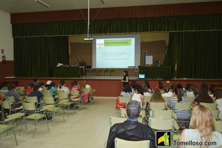 El IES Eladio Cabañero de Tomelloso celebró el Food Revolution Day