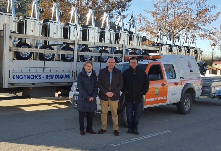 La Junta finaliza la entrega de medios materiales concedidos este año a 158 agrupaciones de Protección Civil