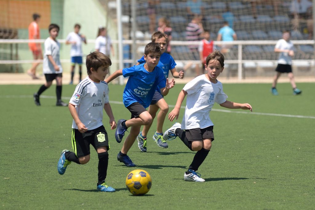 Doce equipos participaron en el XI Maratón Escolar de Futbol-8