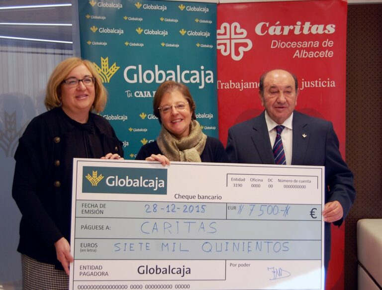El presidente de Globalcaja destaca la labor de Cáritas Diocesana de Albacete