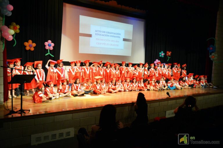 Los alumnos de Infantil del CEIP Félix Grande celebraron su graduación